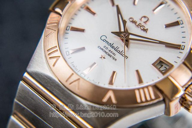 OMEGA手錶 最新升級版星座系列 歐米茄機械男士腕表 歐米茄高端男士腕表  hds1820